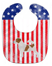 Load image into Gallery viewer, USA Patriotic Jack Russell Terrier Baby Bib BB3307BIB