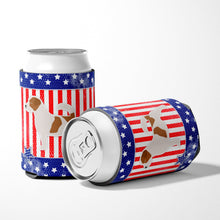 Load image into Gallery viewer, USA Patriotic Jack Russell Terrier Can or Bottle Hugger BB3307CC