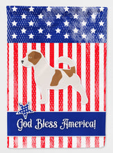 Load image into Gallery viewer, USA Patriotic Jack Russell Terrier Flag Canvas House Size BB3307CHF