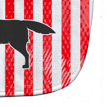 Load image into Gallery viewer, USA Patriotic Black Labrador Retriever Baby Bib BB3308BIB