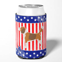 Load image into Gallery viewer, USA Patriotic Beagle Can or Bottle Hugger BB3310CC