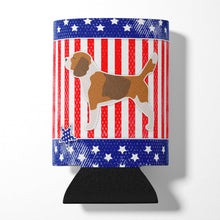 Load image into Gallery viewer, USA Patriotic Beagle Can or Bottle Hugger BB3310CC