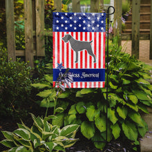 Load image into Gallery viewer, USA Patriotic German Wirehaired Pointer Garden Flag - Outdoor Decorative Yard Flag BB3311GF