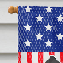 Load image into Gallery viewer, USA Patriotic German Pinscher Flag Canvas House Size BB3313CHF