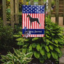 Load image into Gallery viewer, USA Patriotic German Pinscher Garden Flag - Outdoor Decorative Yard Flag BB3313GF