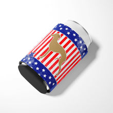 Load image into Gallery viewer, USA Patriotic Italian Greyhound Can or Bottle Hugger BB3314CC