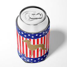 Load image into Gallery viewer, USA Patriotic Italian Greyhound Can or Bottle Hugger BB3314CC
