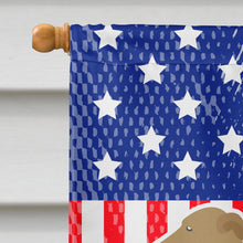 Load image into Gallery viewer, USA Patriotic Italian Greyhound Flag Canvas House Size BB3314CHF