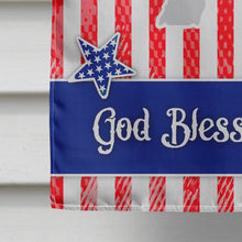 Load image into Gallery viewer, USA Patriotic Spanish Water Dog Flag Canvas House Size BB3315CHF