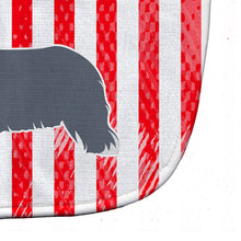 Load image into Gallery viewer, USA Patriotic Bearded Collie Baby Bib BB3317BIB