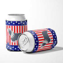 Load image into Gallery viewer, USA Patriotic Bearded Collie Can or Bottle Hugger BB3317CC