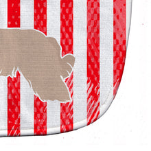 Load image into Gallery viewer, USA Patriotic Pyrenean Shepherd Baby Bib BB3318BIB