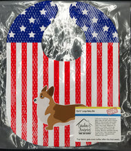 Load image into Gallery viewer, USA Patriotic Corgi Baby Bib BB3320BIB