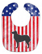 Load image into Gallery viewer, USA Patriotic Croatian Sheepdog Baby Bib BB3321BIB