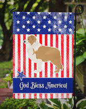 Load image into Gallery viewer, USA Patriotic Red Border Collie Garden Flag - Outdoor Decorative Yard Flag BB3322GF