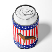 Load image into Gallery viewer, USA Patriotic German Shepherd Can or Bottle Hugger BB3324CC