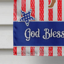 Load image into Gallery viewer, USA Patriotic German Shepherd Flag Canvas House Size BB3324CHF