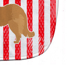 Load image into Gallery viewer, USA Patriotic Caucasian Shepherd Dog Baby Bib BB3325BIB