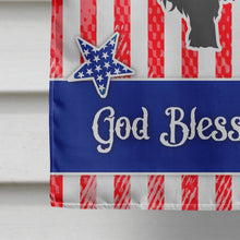 Load image into Gallery viewer, USA Patriotic Briard Flag Canvas House Size BB3326CHF