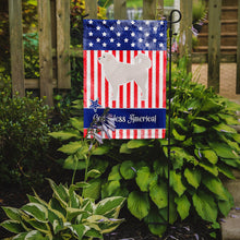 Load image into Gallery viewer, USA Patriotic Polish Tatra Sheepdog Garden Flag - Outdoor Decorative Yard Flag BB3327GF
