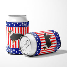 Load image into Gallery viewer, USA Patriotic Sheltie/Shetland Sheepdog Can or Bottle Hugger BB3330CC