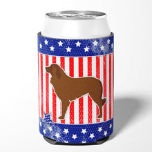 Load image into Gallery viewer, USA Patriotic Portuguese Sheepdog Dog Can or Bottle Hugger BB3331CC