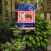 Load image into Gallery viewer, USA Patriotic Australian Shepherd Dog Garden Flag - Outdoor Decorative Yard Flag BB3333GF