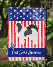 Load image into Gallery viewer, USA Patriotic Japanese Chin Garden Flag - Outdoor Decorative Yard Flag BB3337GF