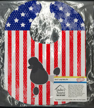 Load image into Gallery viewer, USA Patriotic Poodle Baby Bib BB3339BIB