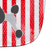 Load image into Gallery viewer, USA Patriotic Poodle Baby Bib BB3339BIB