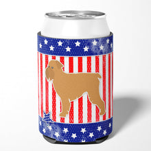 Load image into Gallery viewer, USA Patriotic Brussels Griffon Can or Bottle Hugger BB3340CC