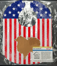 Load image into Gallery viewer, USA Patriotic Pomeranian Baby Bib BB3342BIB