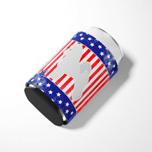 Load image into Gallery viewer, USA Patriotic Bichon Frise Can or Bottle Hugger BB3345CC