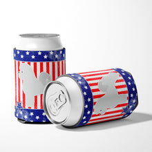 Load image into Gallery viewer, USA Patriotic Bichon Frise Can or Bottle Hugger BB3345CC