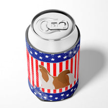 Load image into Gallery viewer, USA Patriotic Shih Tzu Can or Bottle Hugger BB3346CC