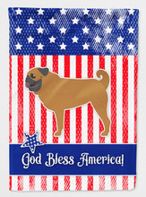 Load image into Gallery viewer, USA Patriotic Pug Flag Canvas House Size BB3347CHF