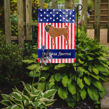 Load image into Gallery viewer, USA Patriotic Pug Garden Flag - Outdoor Decorative Yard Flag BB3347GF