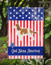 Load image into Gallery viewer, USA Patriotic Cavalier King Charles Spaniel Garden Flag - Outdoor Decorative Yard Flag BB3349GF