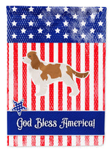 Load image into Gallery viewer, USA Patriotic Cavalier King Charles Spaniel Garden Flag - Outdoor Decorative Yard Flag BB3349GF