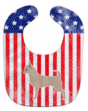 Load image into Gallery viewer, USA Patriotic Chihuahua Baby Bib BB3350BIB