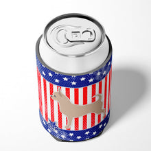 Load image into Gallery viewer, USA Patriotic Chihuahua Can or Bottle Hugger BB3350CC