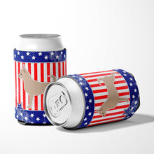 Load image into Gallery viewer, USA Patriotic Chihuahua Can or Bottle Hugger BB3350CC