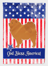 Load image into Gallery viewer, USA Patriotic Chow Chow Flag Canvas House Size BB3351CHF