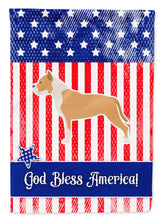 Load image into Gallery viewer, USA Patriotic Staffordshire Bull Terrier Garden Flag - Outdoor Decorative Yard Flag BB3354GF