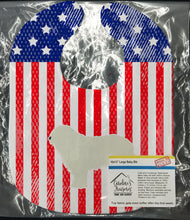 Load image into Gallery viewer, USA Patriotic Komondor Baby Bib BB3355BIB