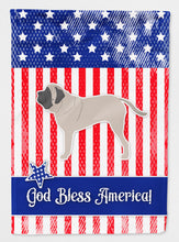 Load image into Gallery viewer, USA Patriotic English Mastiff Flag Canvas House Size BB3356CHF