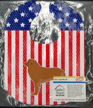 Load image into Gallery viewer, USA Patriotic Leonberger Baby Bib BB3358BIB