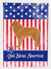 Load image into Gallery viewer, USA Patriotic Leonberger Flag Canvas House Size BB3358CHF