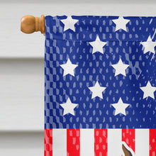 Load image into Gallery viewer, USA Patriotic Doberman Pinscher Flag Canvas House Size BB3360CHF