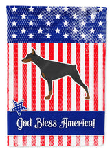 Load image into Gallery viewer, USA Patriotic Doberman Pinscher Garden Flag - Outdoor Decorative Yard Flag BB3360GF